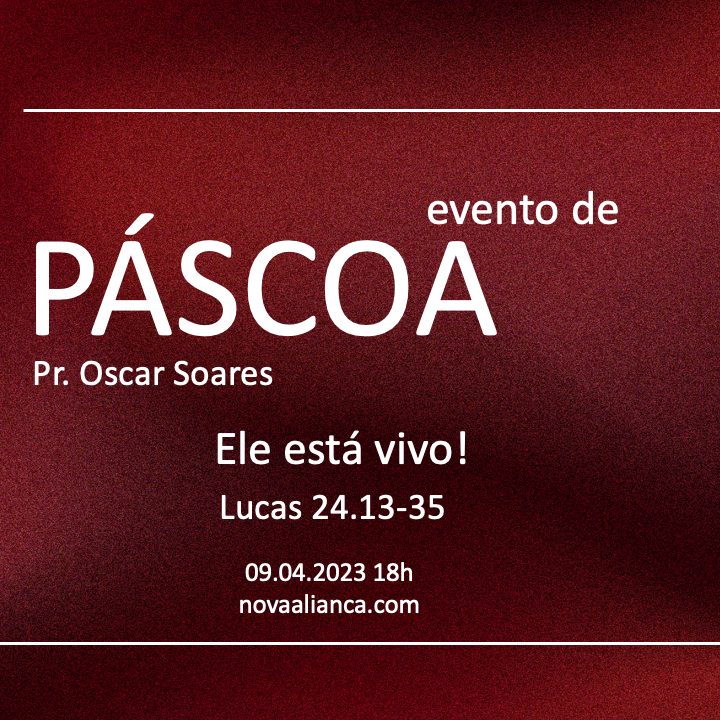 Ele está vivo! Lucas 24.13-35