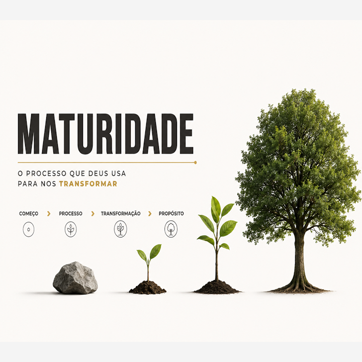 Maturidade - O processo que Deus usa para nos transformar
