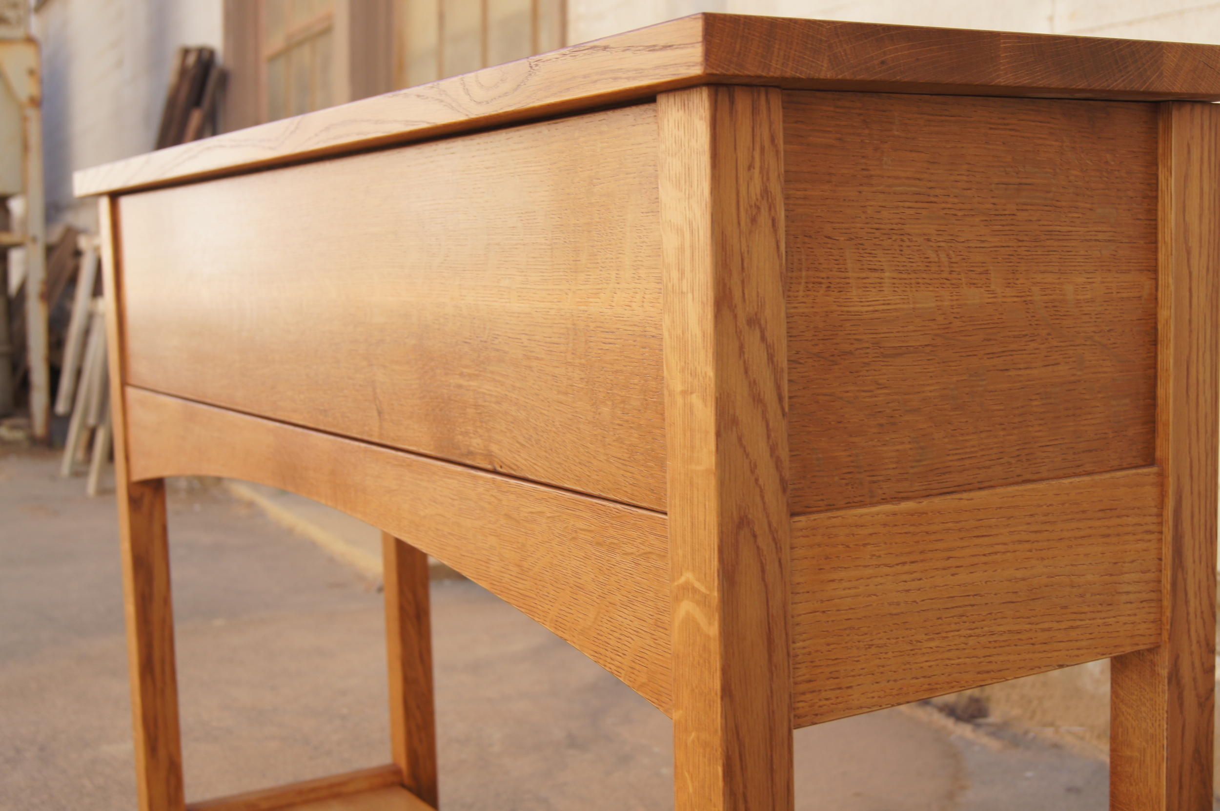 shaker style console