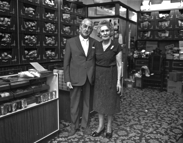  Frederick Freed and his wife Dora who founded Freed in 1920. 