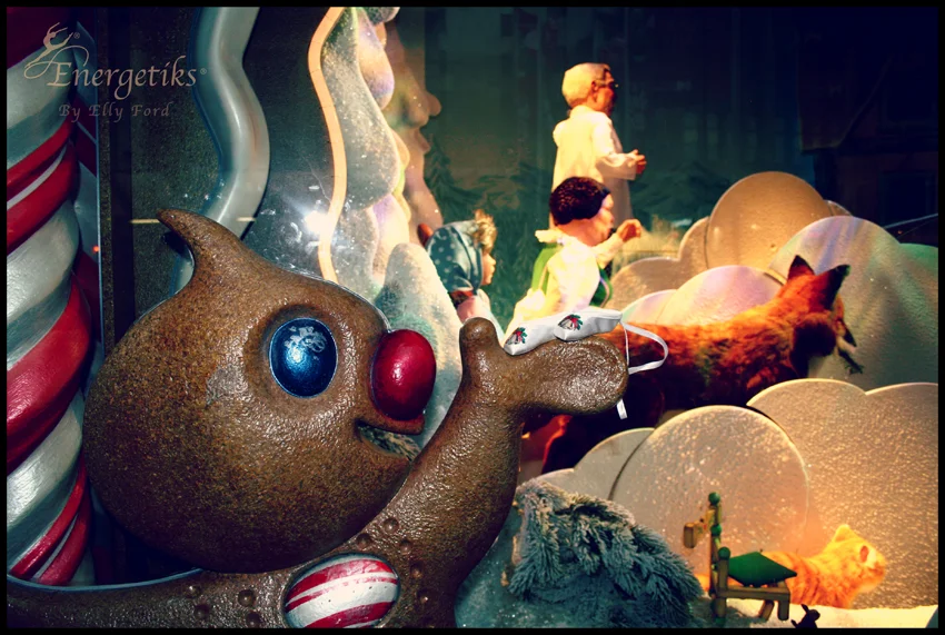 ..The day wouldn't have been complete without checking out the Myer Christmas Window display!!