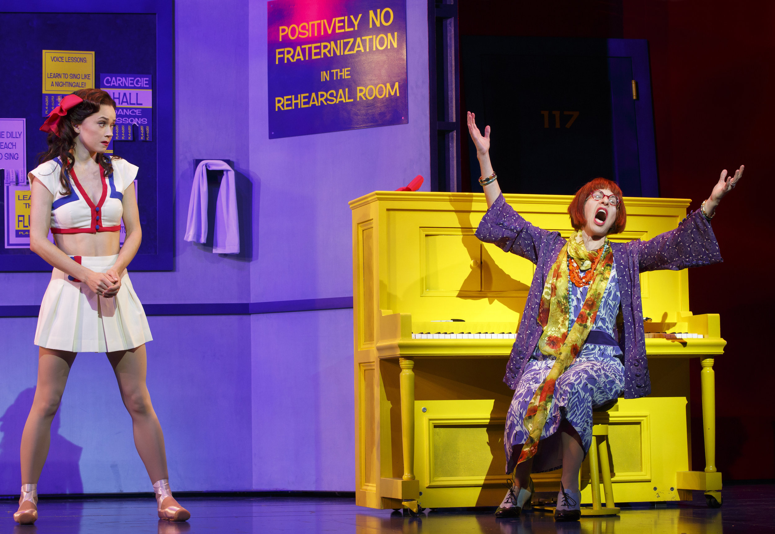 Fairchild performing on Broadway as Ivy Smith in ' On The Town'