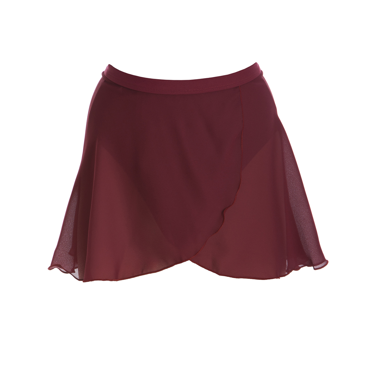 Wrap Skirt - Burgundy