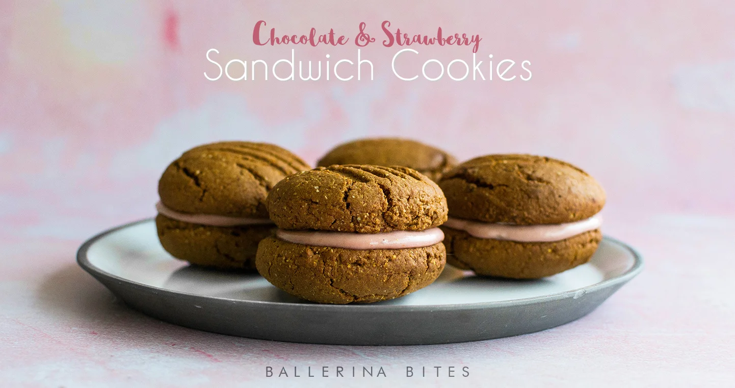 Ballerina Bites chocolate strawberry cookies Header.jpg