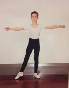 A young Tom shortly after starting dance. Photo: supplied