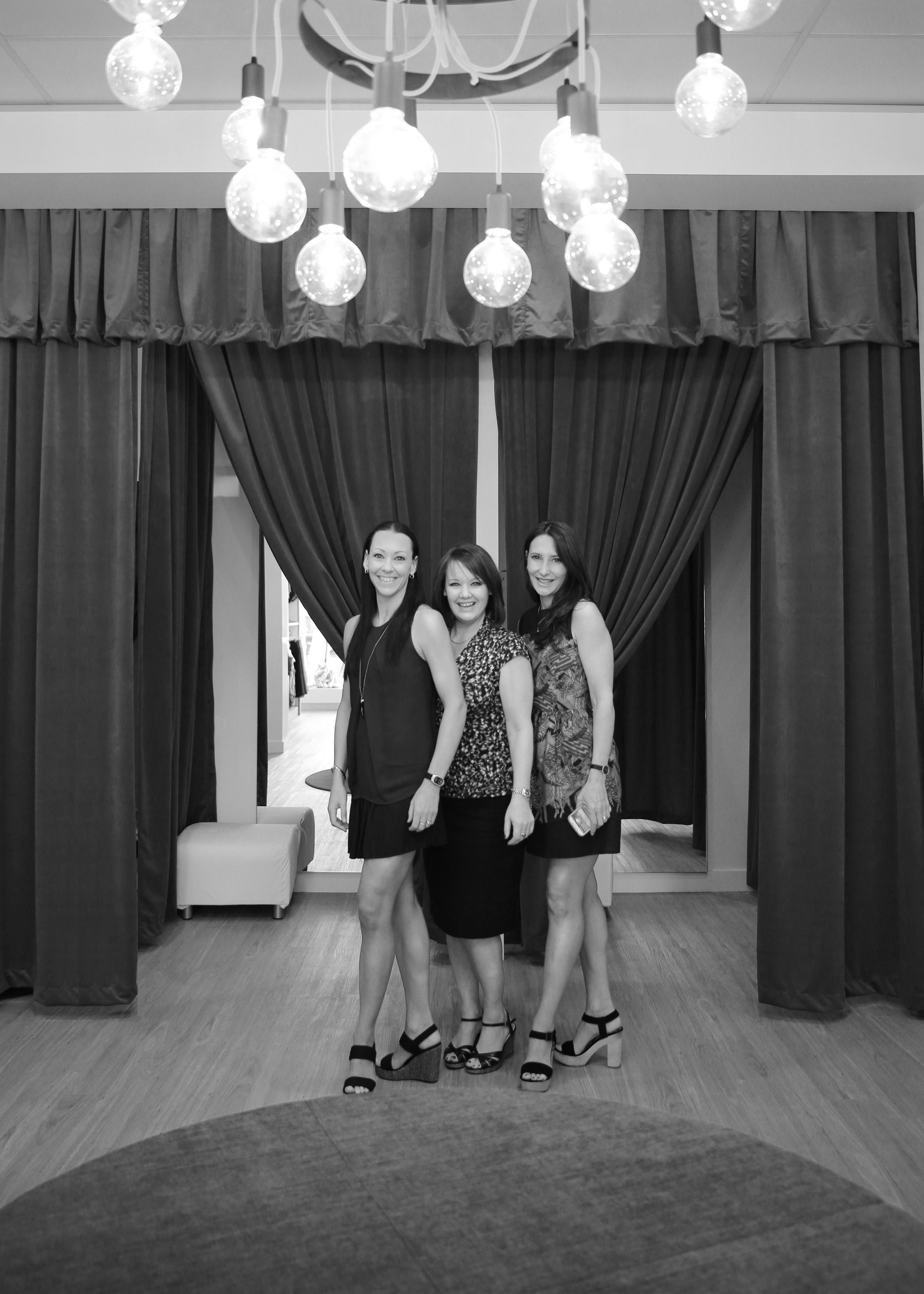 Lynda, Gail and Karen at the opening of Energetiks Ivanhoe