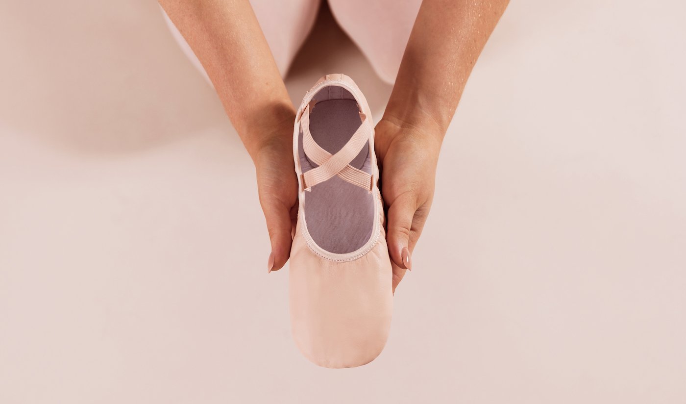 ASOS DESIGN Los Angeles ruched ballet flats with elastic strap in rose |  ASOS