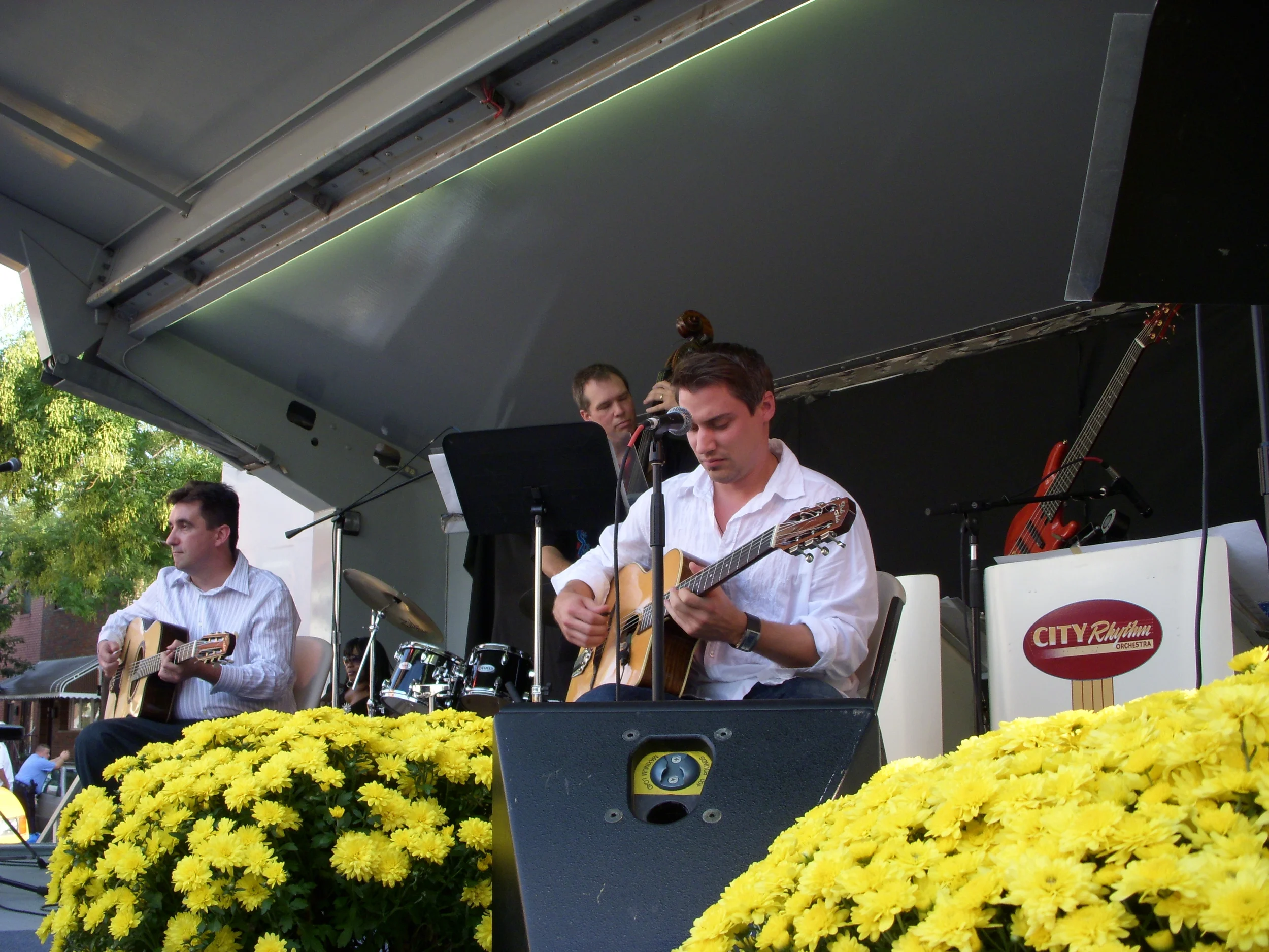 Gypsy Guitarist Kruno at Festival