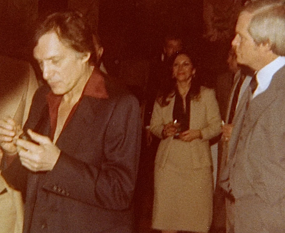 Hugh Hefner at Playboy Casino Opening (1981)