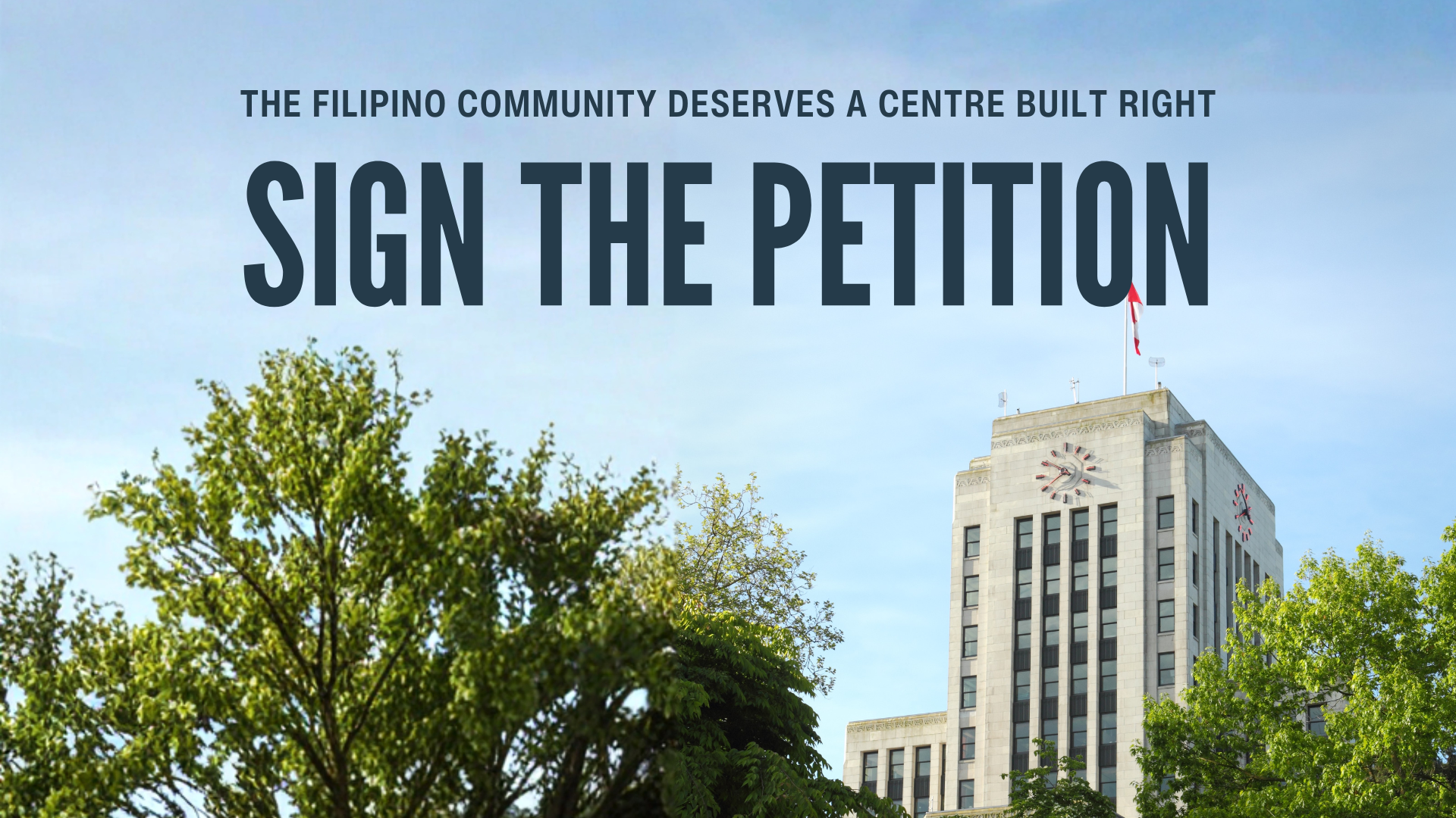 Petition: Delay the Main Street Filipino Cultural Centre &amp; Hotel Motion Pending Review by the City’s Integrity Commissioner