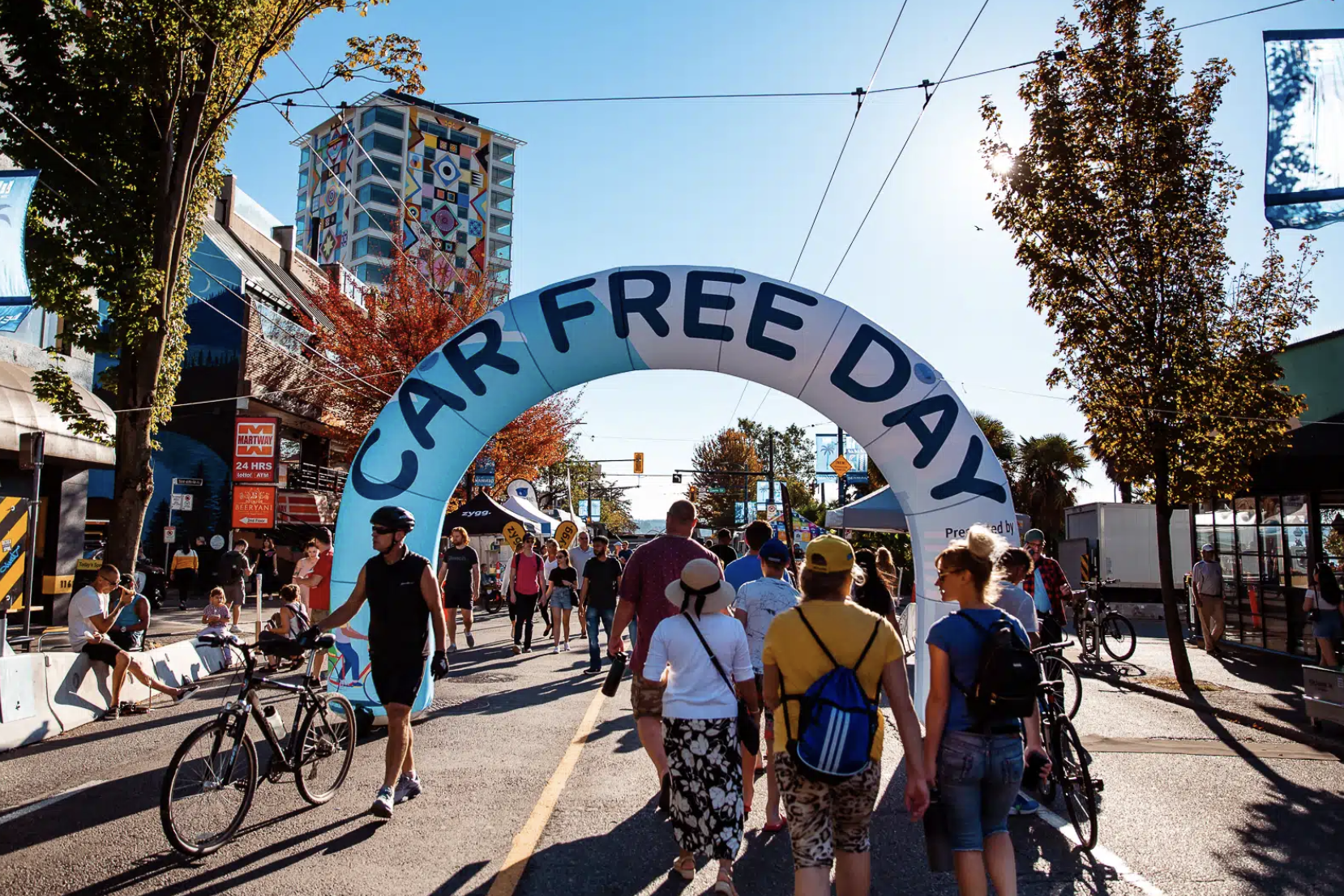 Commercial Drive Car Free Day