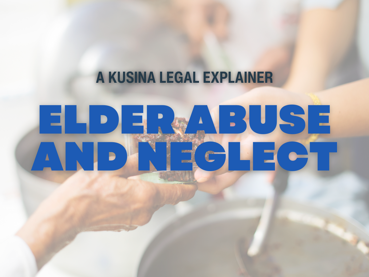 Elder Abuse and Neglect
