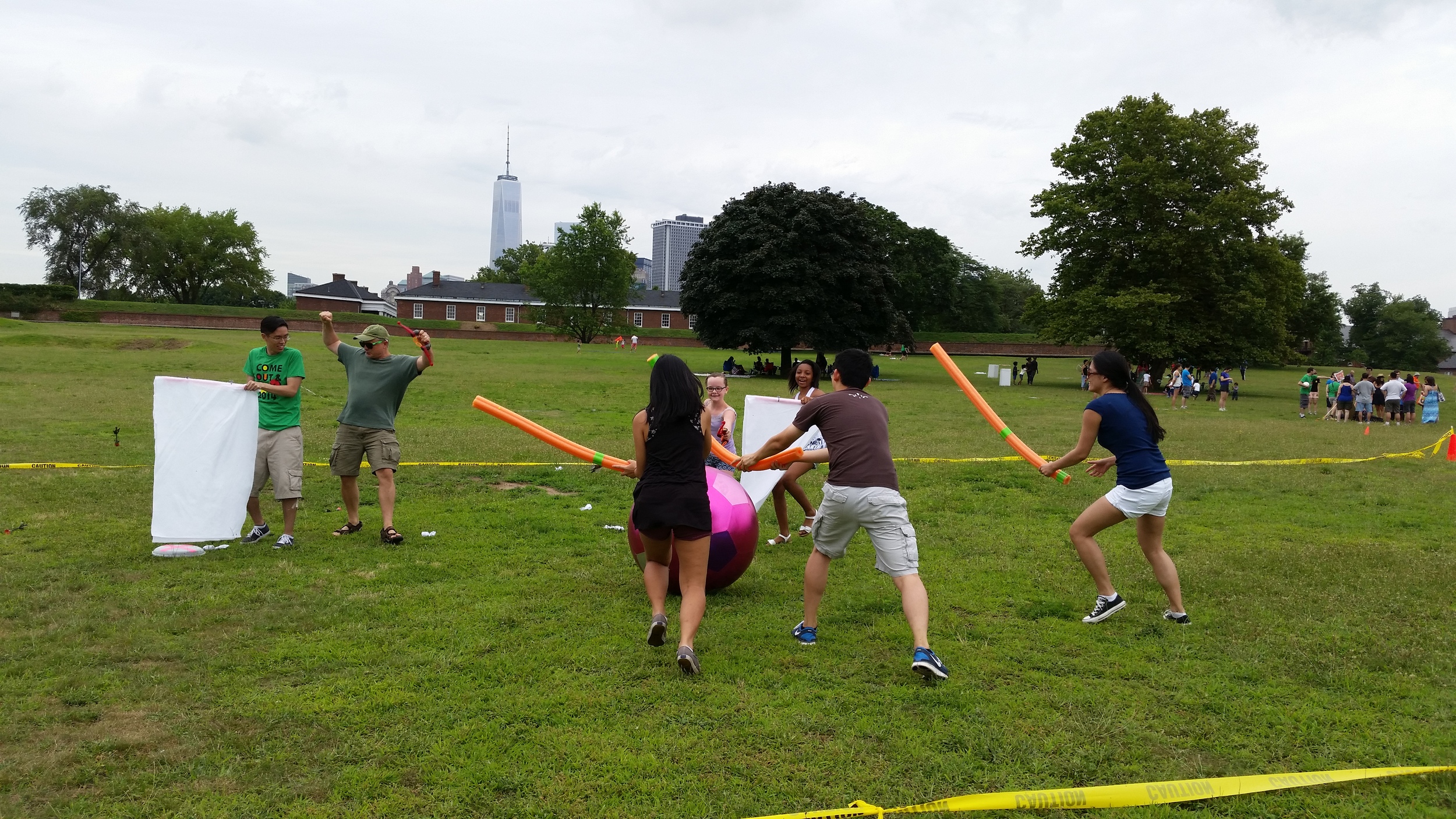 A high-energy round of Noodle & Bow