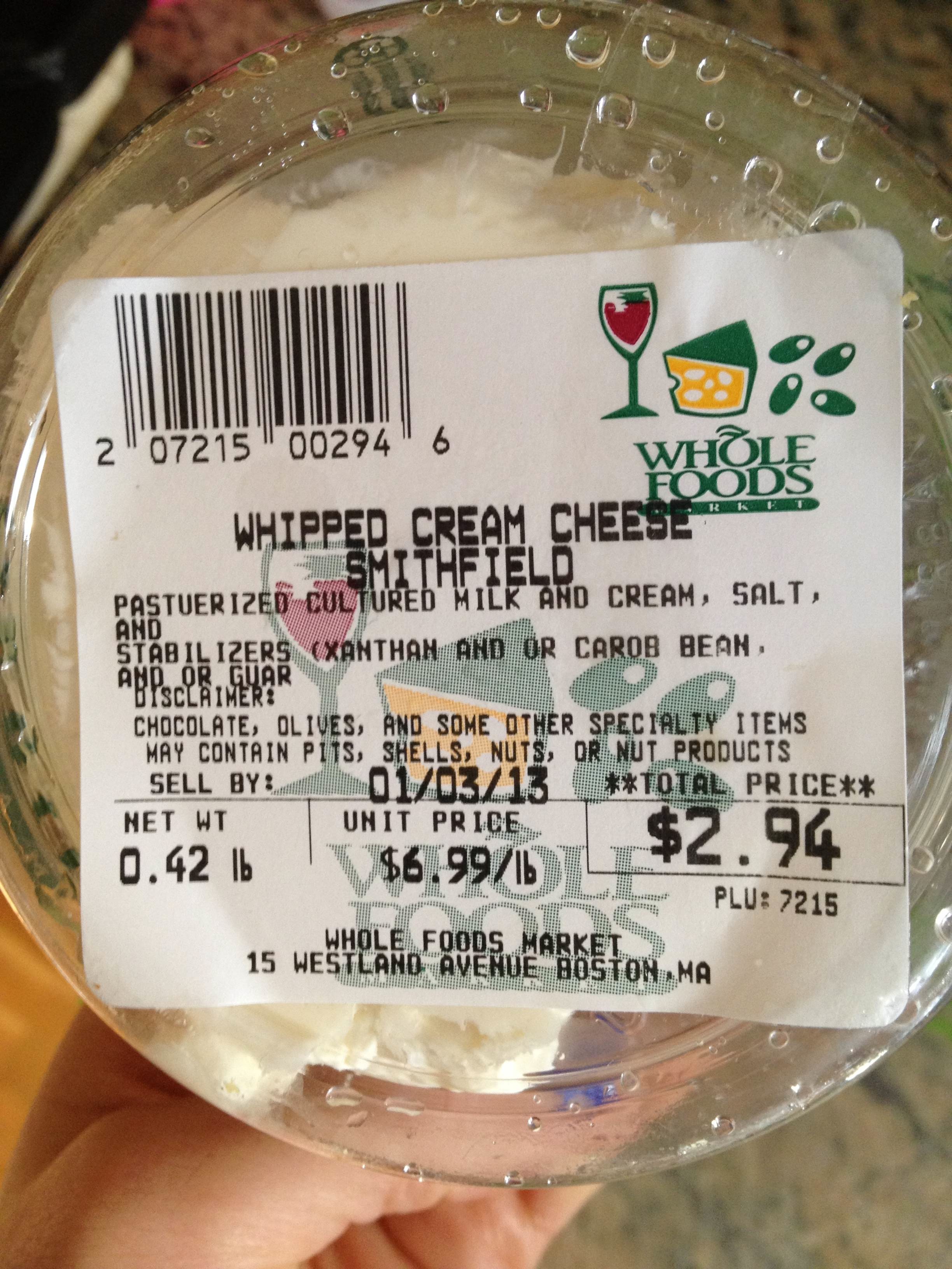 om cream cheese