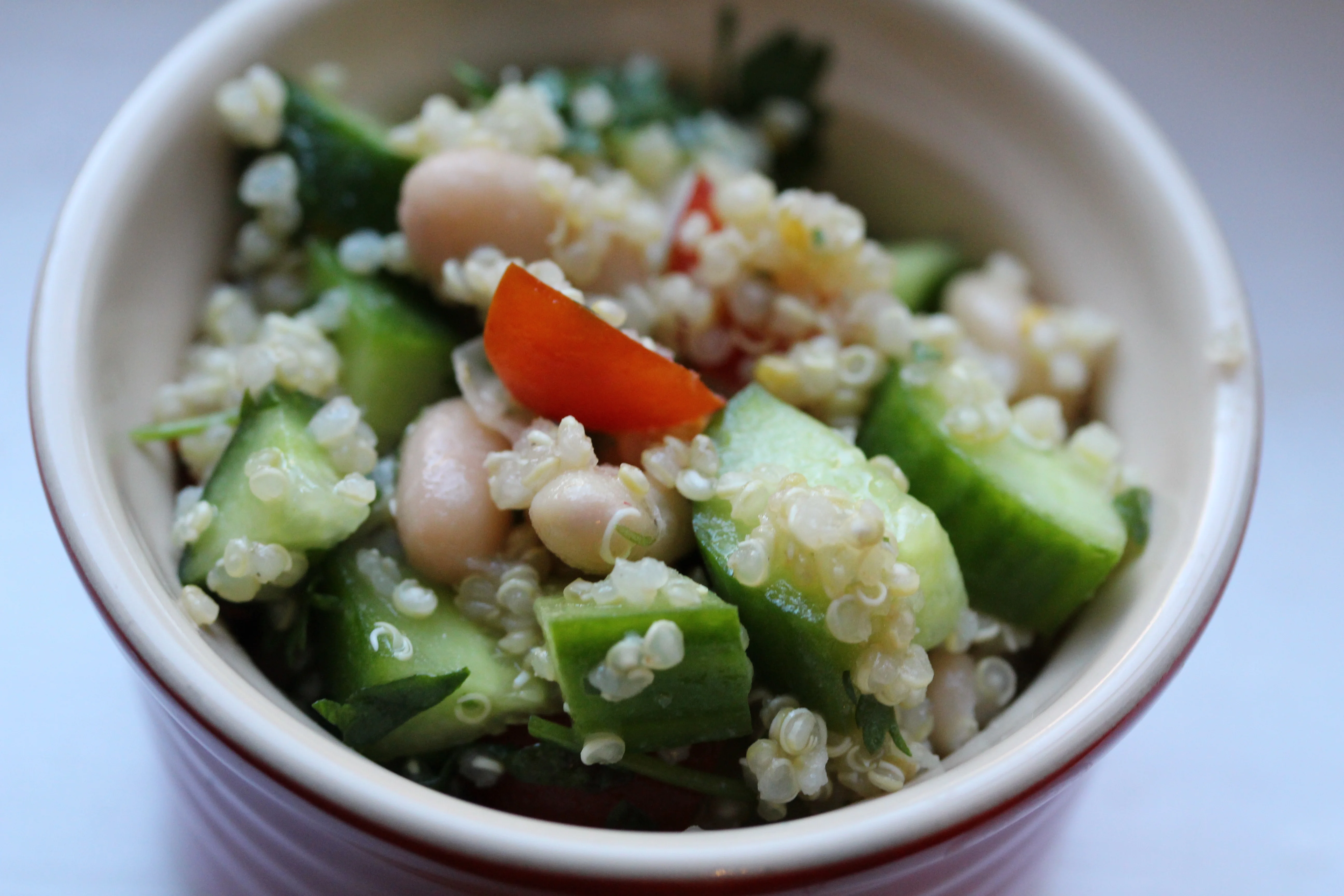 Quinoa and White Bean Salad Recipe