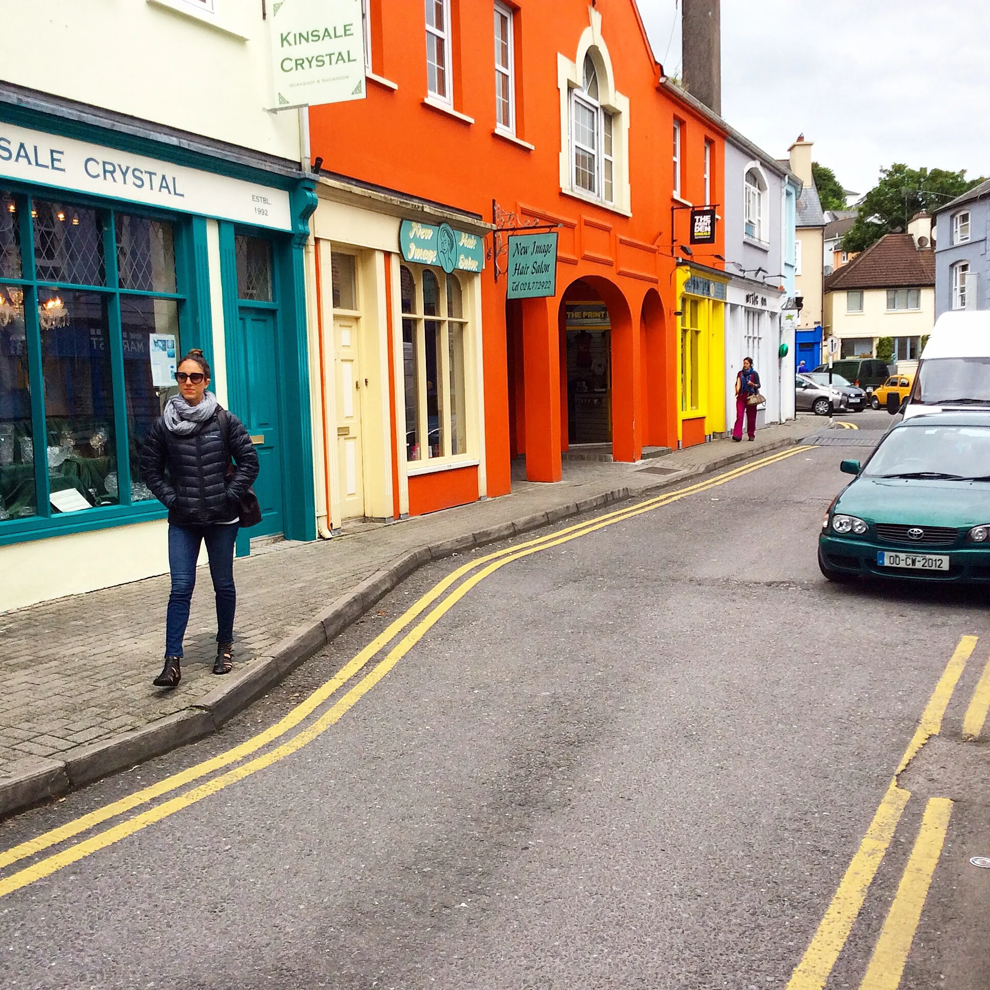 Walking Kinsale.