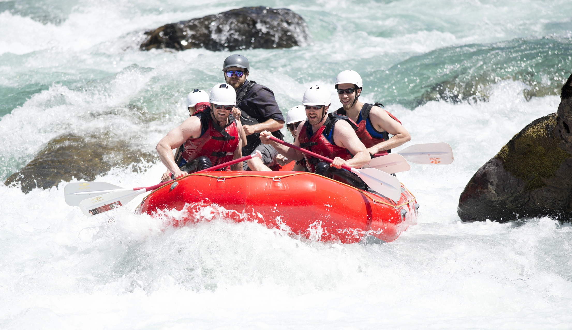 Guide Blake Henderson in Boulder Drop