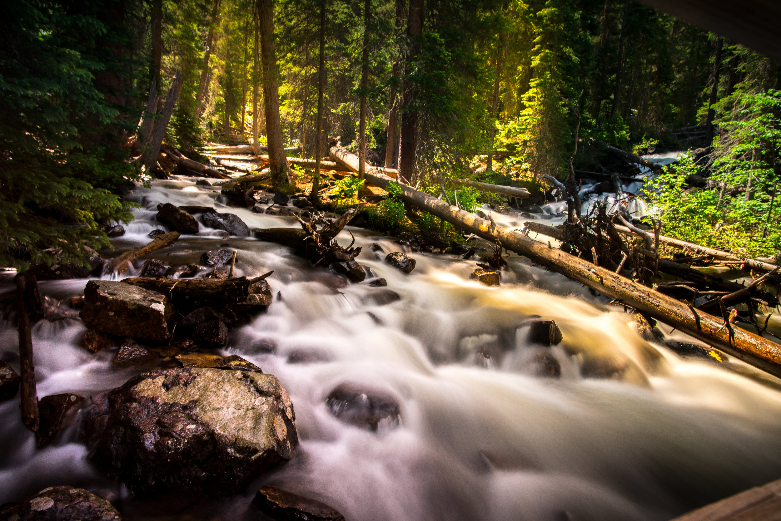 One fallen rock or log can make a river completely impassable.