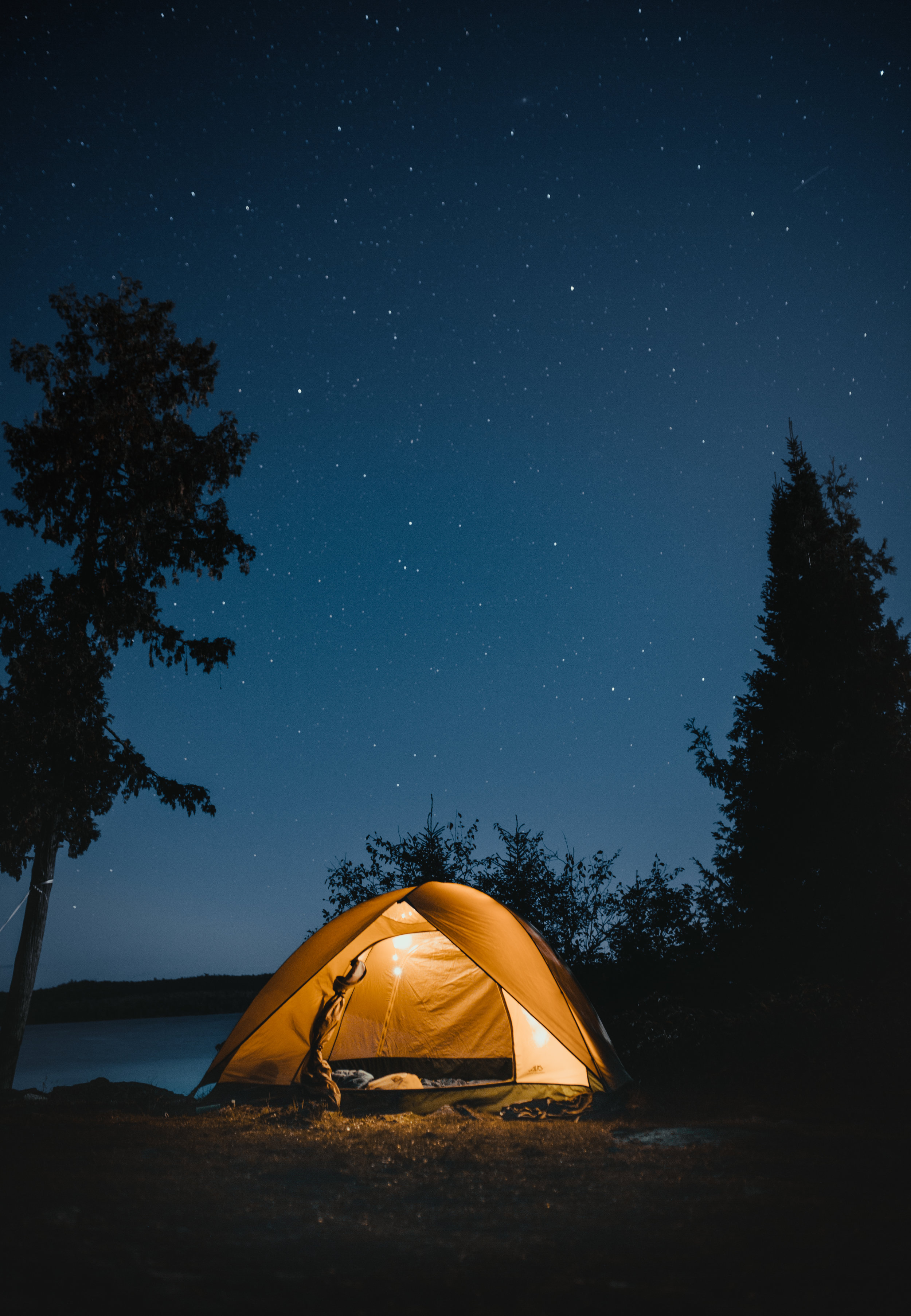 Sleeping outdoors benefits your body both mentally and physically.