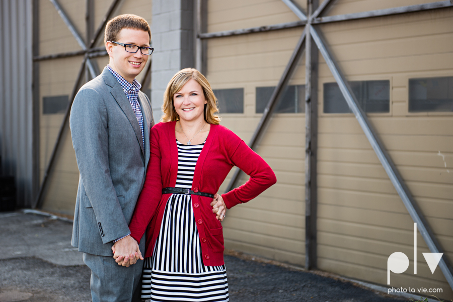 Engagement Fort Worth Texas portrait photography magnolia fall winter red couple Trinity park trees outside urban architecture Sarah Whittaker Photo La Vie-3.JPG