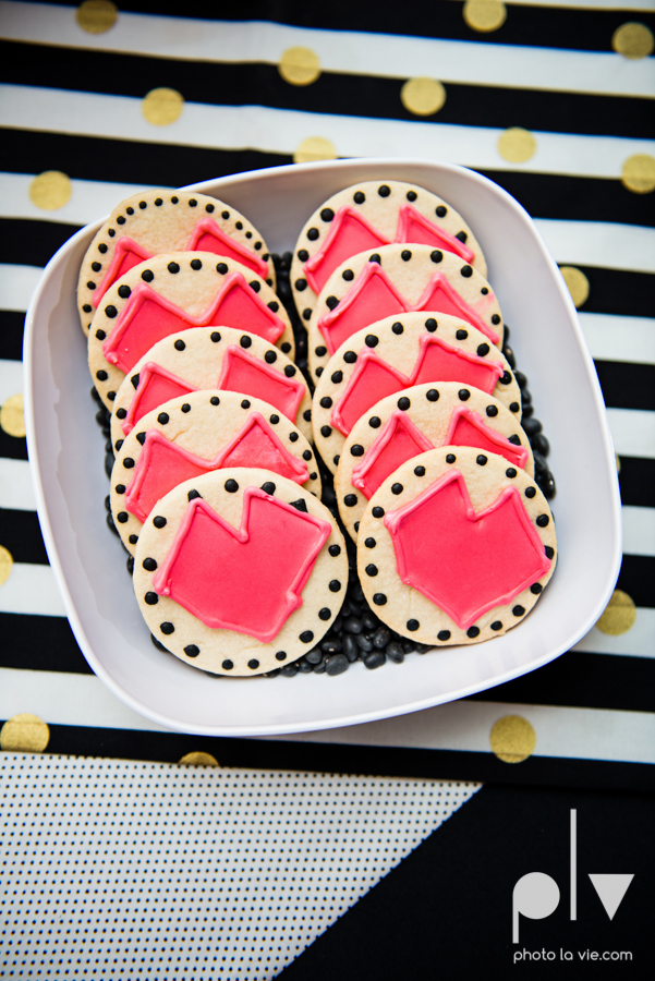 ValentinesDay Mini Session bridal shower theme styled gold black white pink red modern bold type text heart cake glitter statement stripes dot candle daisy singer bow Dainty Dahlias Sarah Whittaker Photo La Vie-9.JPG