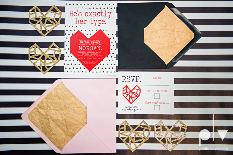 ValentinesDay Mini Session bridal shower theme styled gold black white pink red modern bold type text heart cake glitter statement stripes dot candle daisy singer bow Dainty Dahlias Sarah Whittaker Photo La Vie-13.JPG