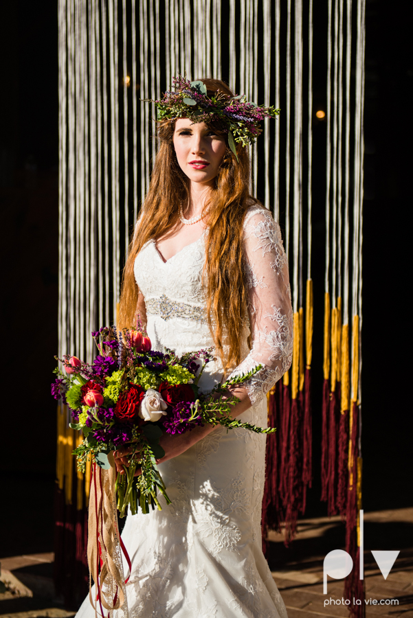 Howell Family Farms Styled Wedding session winter boho rustic floral barn architecture bride dainty dahlias creme cake bliss Lane Love  lace masculine cigar cat banner yarn spool Sarah Whittaker Photo La Vie-60.JPG