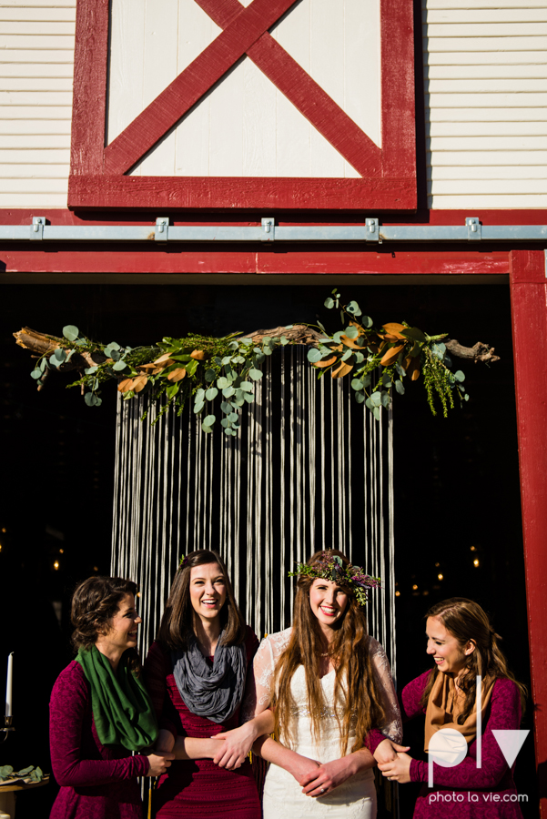 Howell Family Farms Styled Wedding session winter boho rustic floral barn architecture bride dainty dahlias creme cake bliss Lane Love  lace masculine cigar cat banner yarn spool Sarah Whittaker Photo La Vie-70.JPG