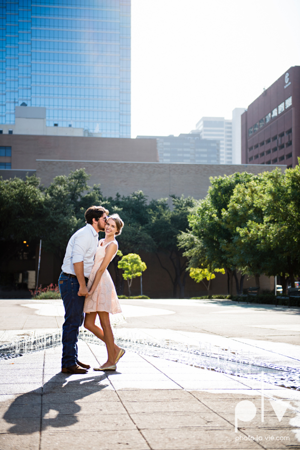 Demi Keith engagement photo session downtown Dallas Texas White Rock Lake summer architecture urban historic trees pier dock modern Sarah Whittaker Photo La Vie-6.JPG