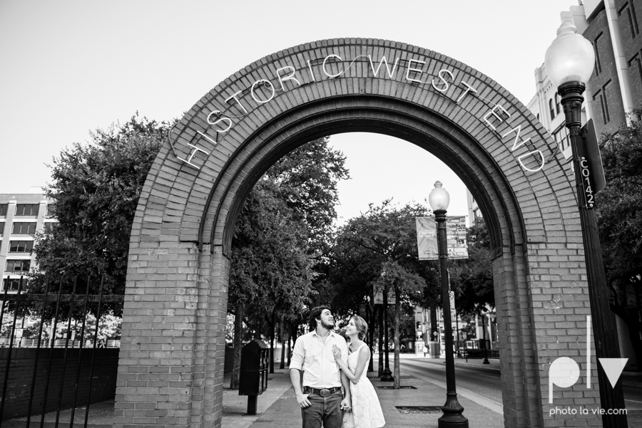 Demi Keith engagement photo session downtown Dallas Texas White Rock Lake summer architecture urban historic trees pier dock modern Sarah Whittaker Photo La Vie-7.JPG