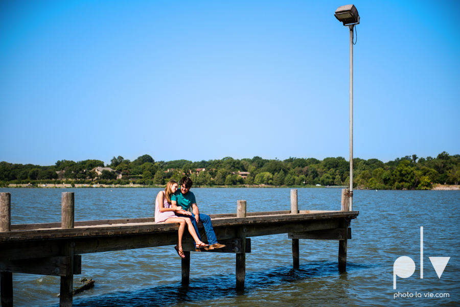 Demi Keith engagement photo session downtown Dallas Texas White Rock Lake summer architecture urban historic trees pier dock modern Sarah Whittaker Photo La Vie-13.JPG