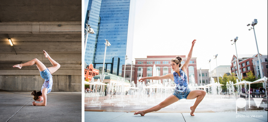 Claire Downtown Fort Worth campus sundance square ballerina ballet pointe garage urban senior dancer Sarah Whittaker Photo La Vie-24.JPG