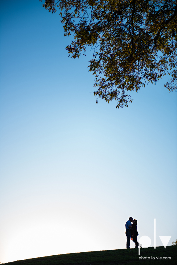 Couple Trinity Park Holiday Christmas outdoors married sunset backlit Sarah Whittaker Photo La Vie-6.JPG