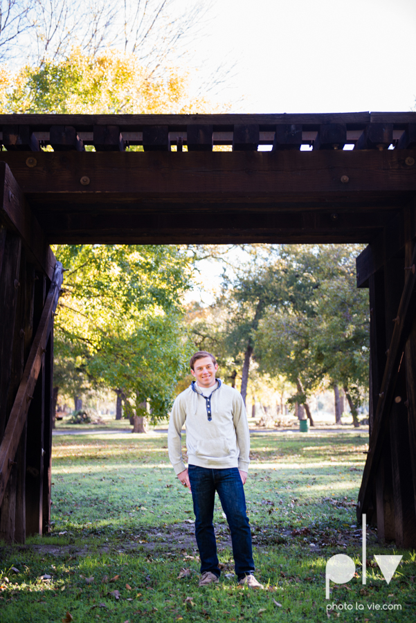 Andrew high school football player senior photos pictures downtown Fort Worth Trinity Park fall winter session sweater boy guy model Sarah Whittaker Photo La Vie-6.JPG