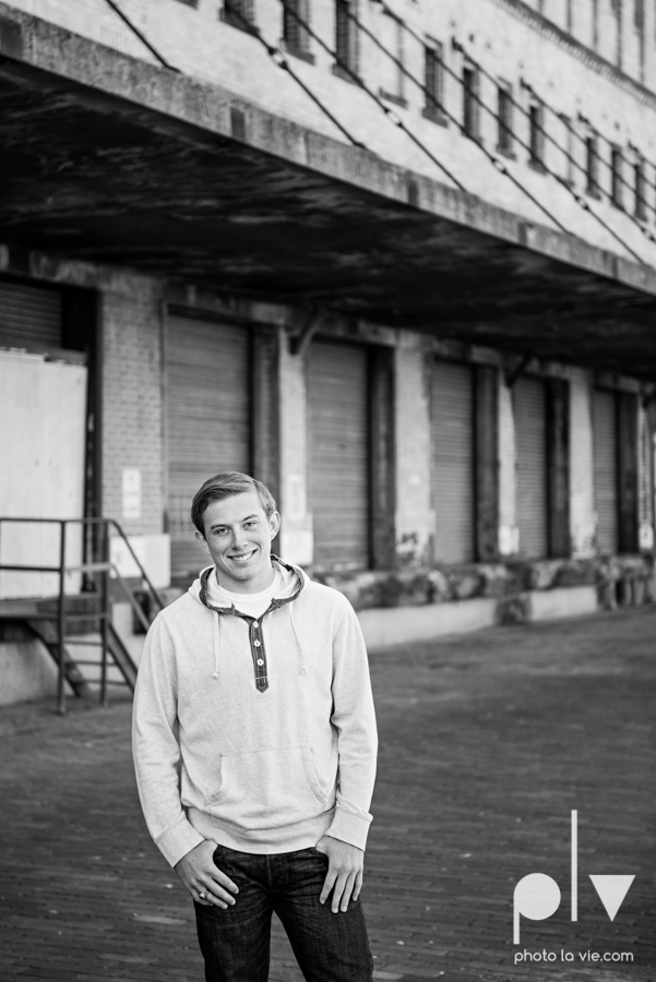 Andrew high school football player senior photos pictures downtown Fort Worth Trinity Park fall winter session sweater boy guy model Sarah Whittaker Photo La Vie-9.JPG