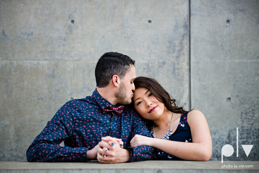Mabel Hector engagement session Fort Worth Texas The Modern Art Museum The Kimbell kahn ando piano hot pink couple engaged ring shot texture winter architecture modern Sarah Whittaker Photo La Vie-3.JPG
