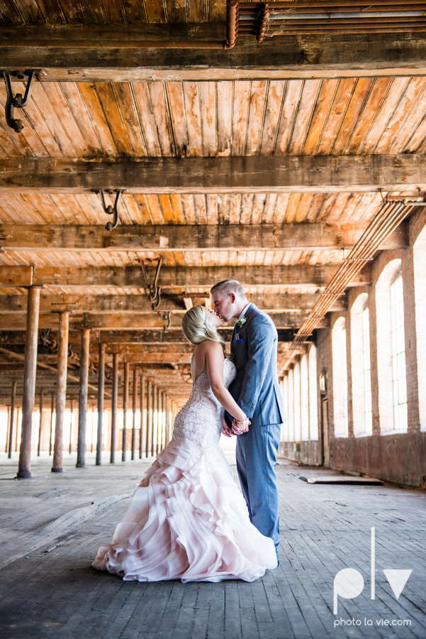 alyssa adam schroeder wedding mckinny cotton mill dfw texas outdoors summer wedding married pink dress vines walls blue lights Sarah Whittaker Photo La Vie-21.JPG