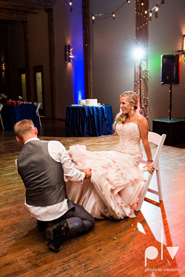 alyssa adam schroeder wedding mckinny cotton mill dfw texas outdoors summer wedding married pink dress vines walls blue lights Sarah Whittaker Photo La Vie-62.JPG