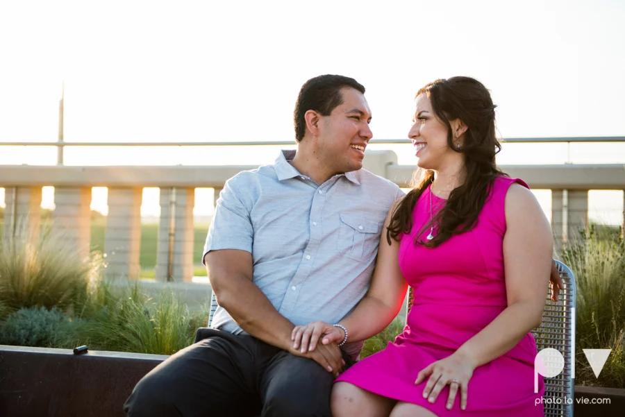 DFW engagement session Dallas hunt hill bridge pedestrian bridge University of Dallas couple DU summer Photo La Vie-14.JPG