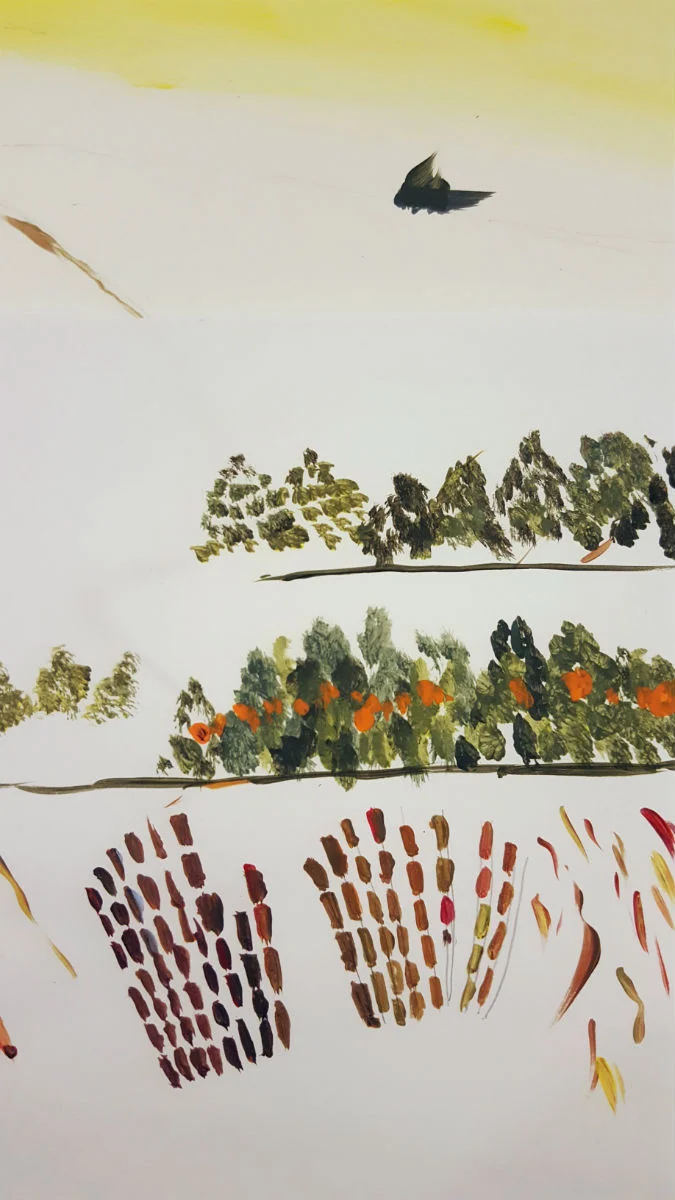 Co Kim Thoan demonstrates her techniques on this test sheet. Really. how beautiful is this? 