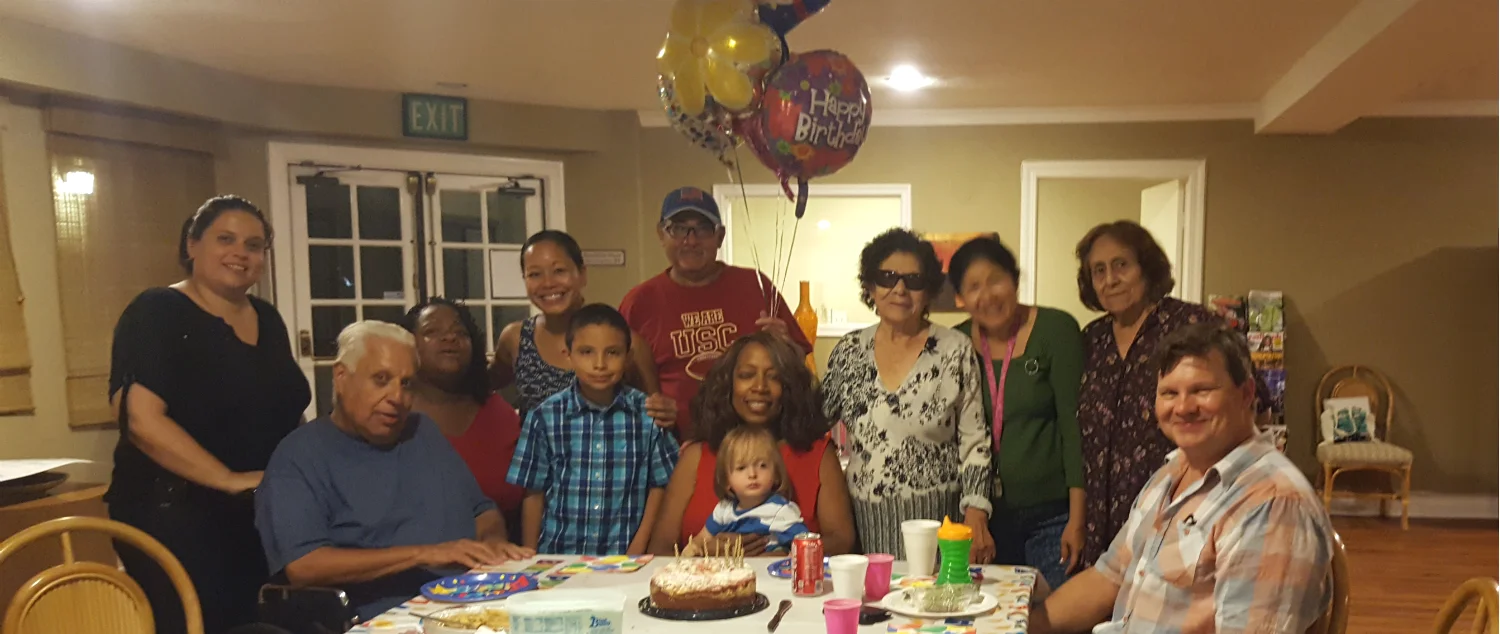 WE HAD THE PRIVILEGE OF SPENDING LA VERNE'S BIRTHDAY WITH HER AND OUR VILLAGE.
