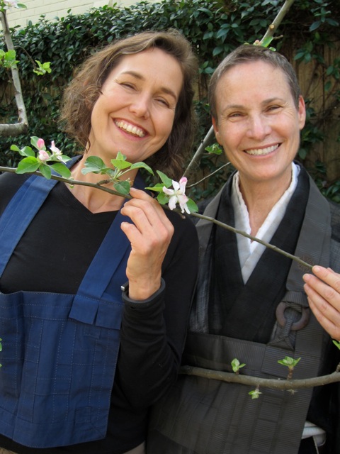 Mary Carol Edwards, and Abbot Gaelyn Godwin Roshi