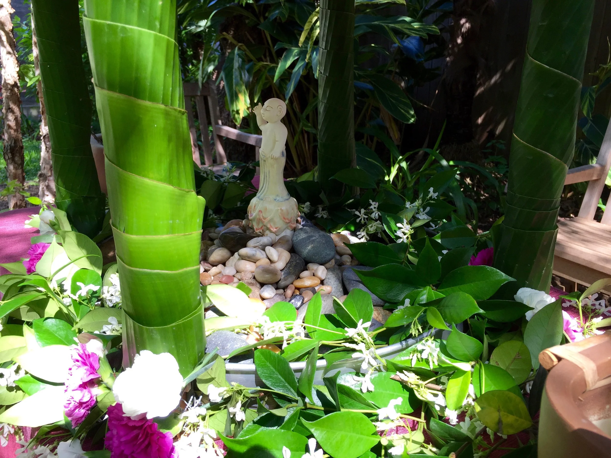 Buddha's Birthday altar