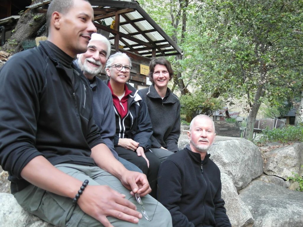 Royce, Glen, Mary, Tricia & Joe at Tassajara