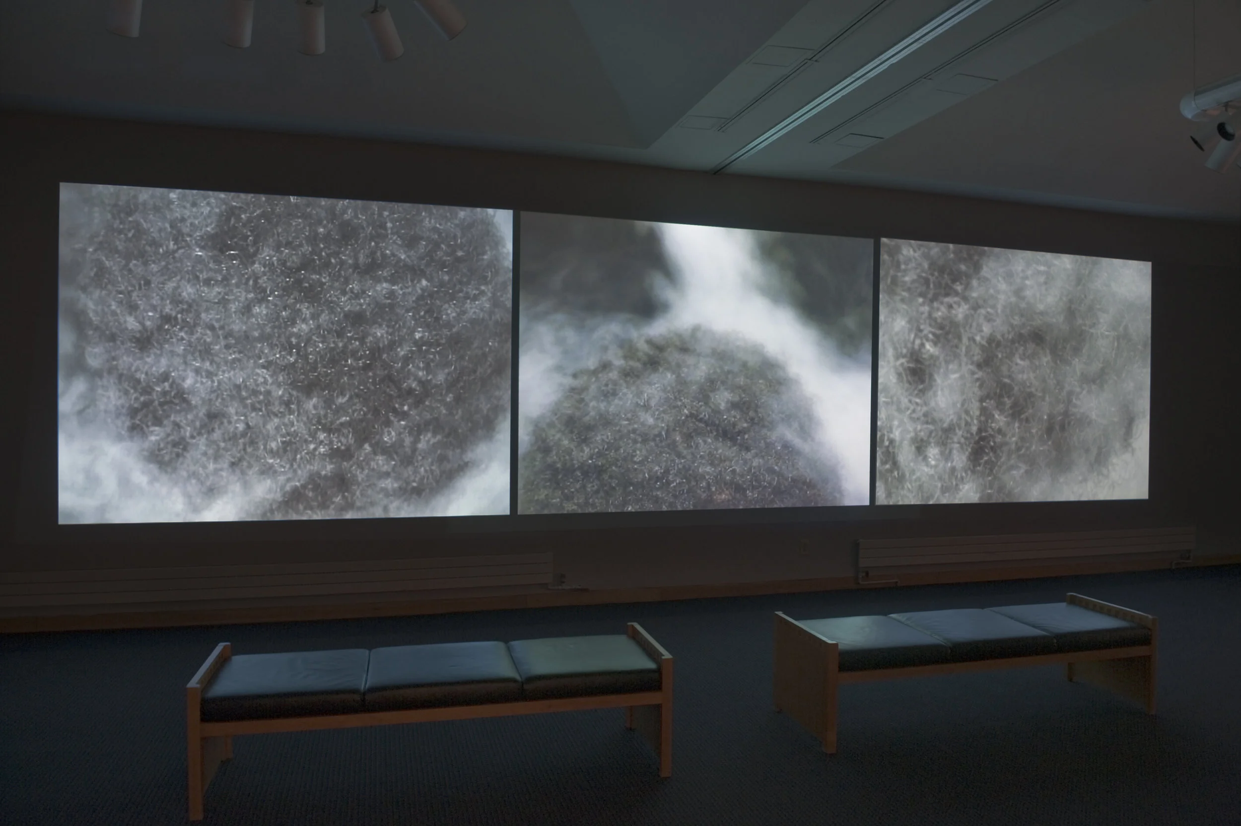 Penumbra , 2010 three-channel projection
