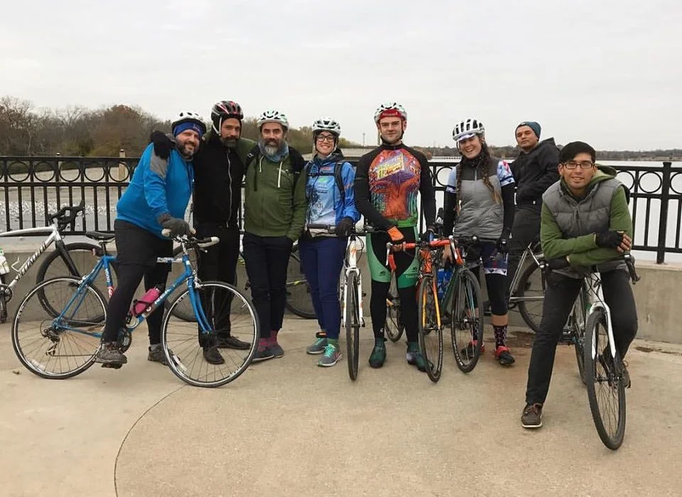 ON OUR BICYCLE TOUR OF DALLAS