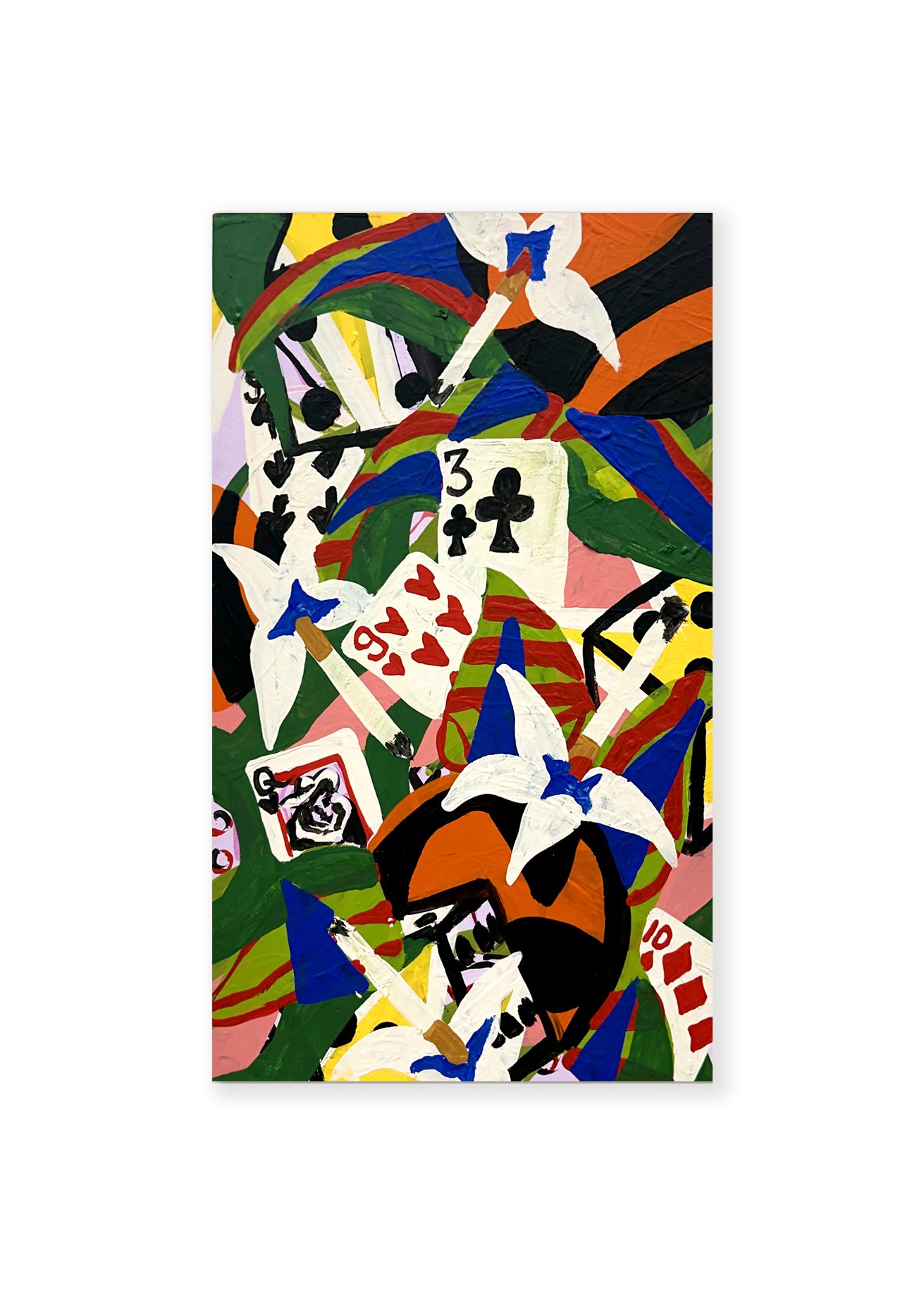 Tropical Cards, Flowers and Cigarettes  