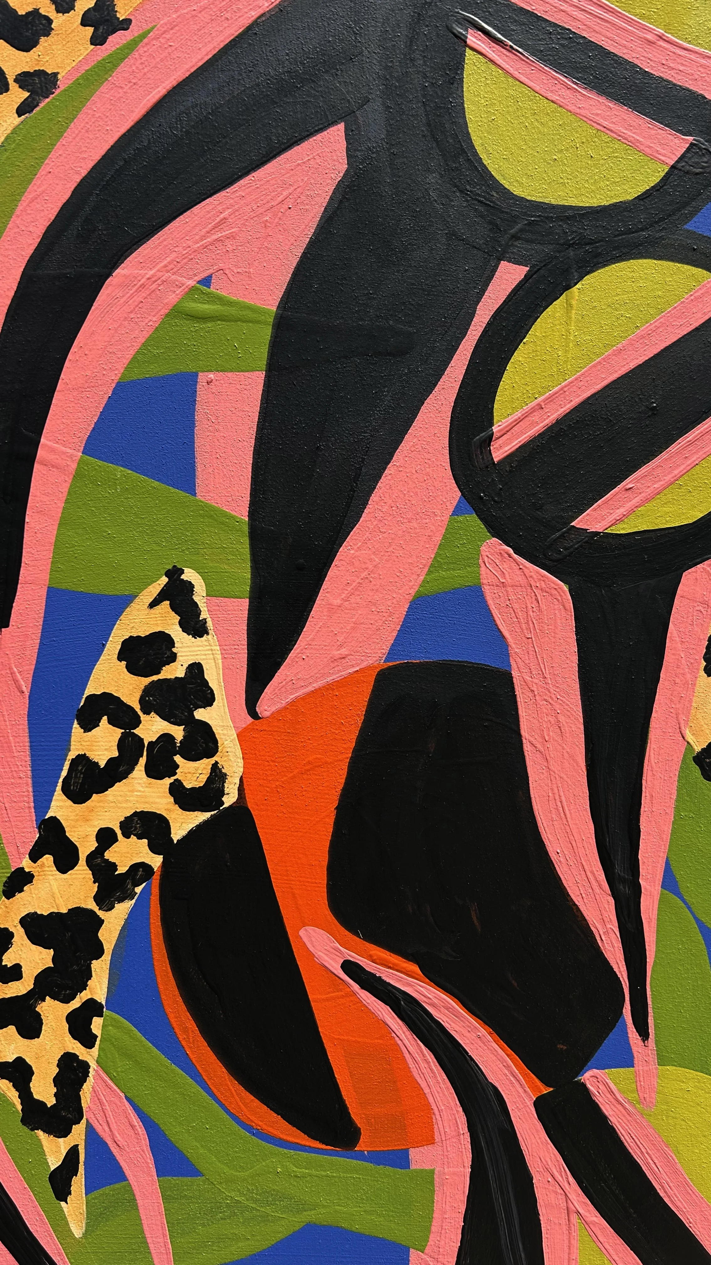 monster eyes with leopard, green leaves.jpg
