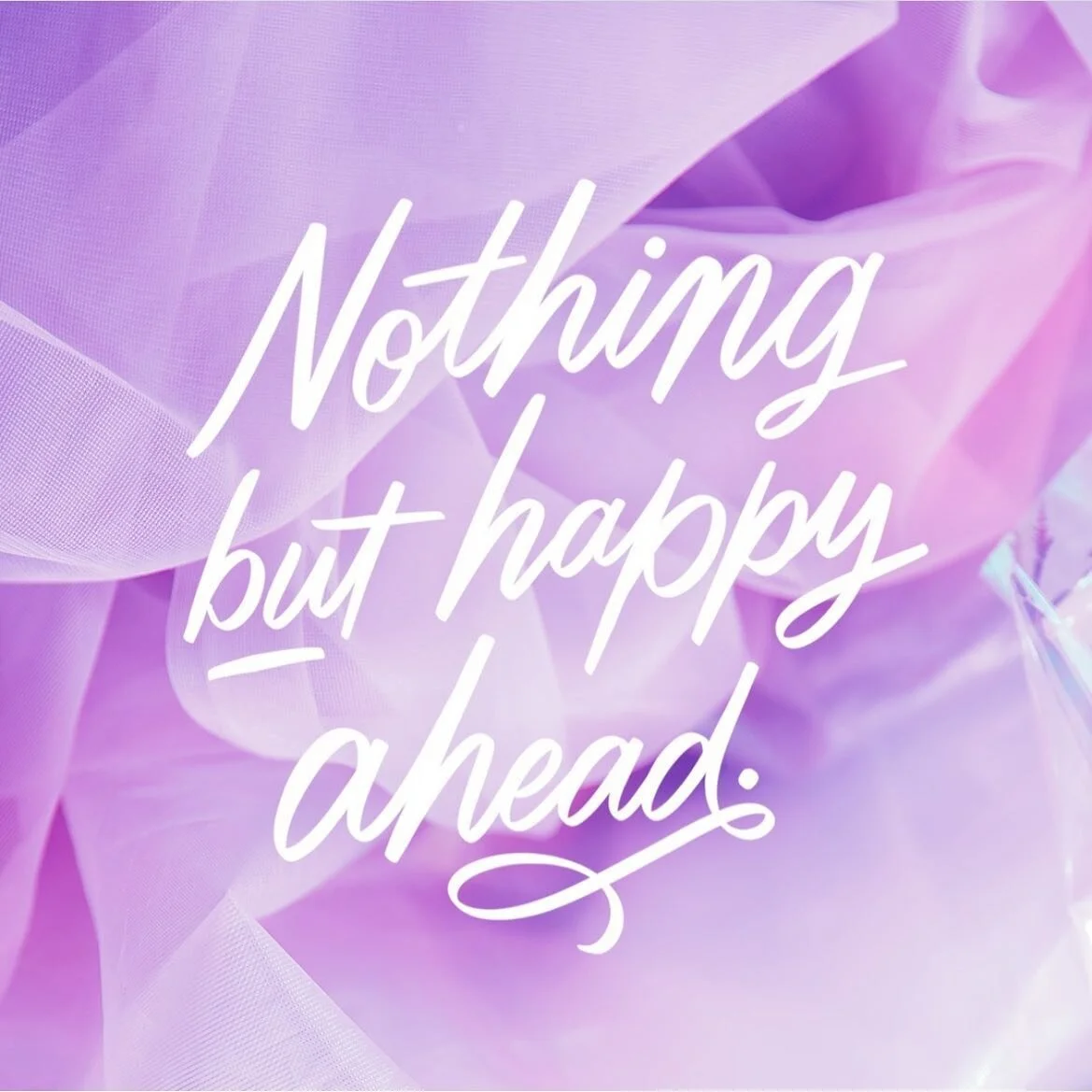 Hope there is some happy ahead for you this week! ✨ Lettering for @hallmarksignature