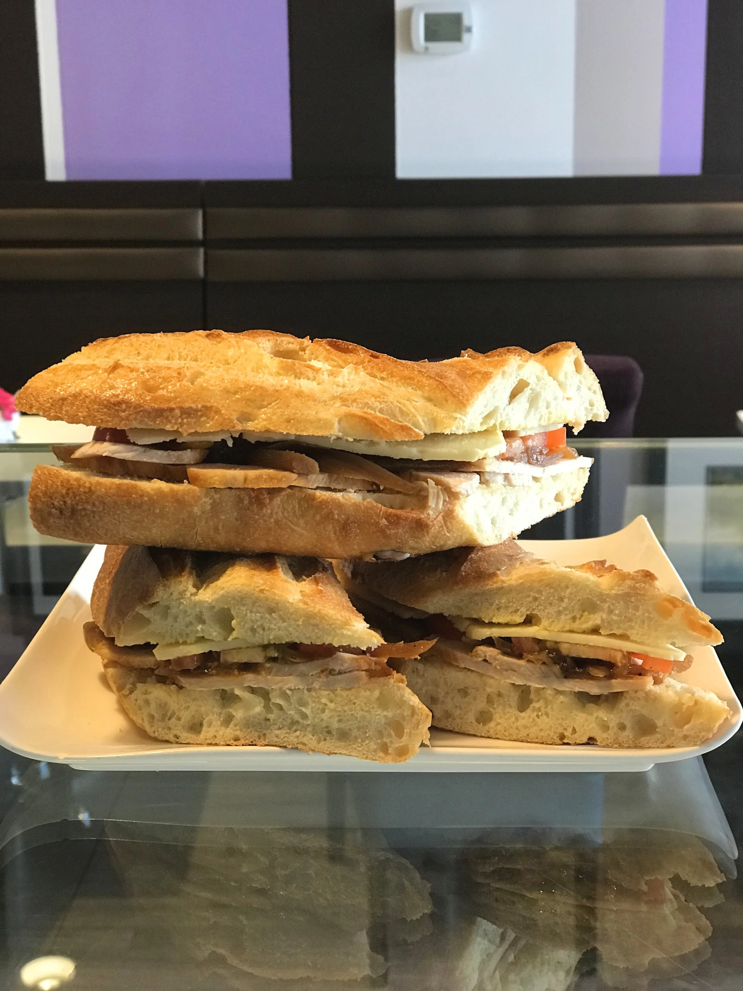 Turkey &amp; Caramelised Onion Sandwich